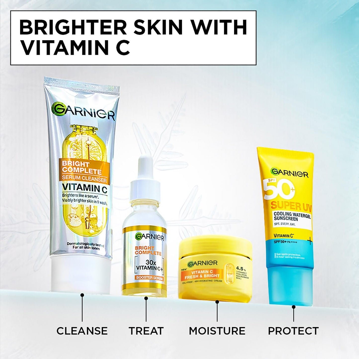 Garnier Super UV Cooling Watergel Sunscreen SPF 50 PA++++ | Instant Cooling, 8hr Freshness | No White Cast | All Skin Types | 60ml