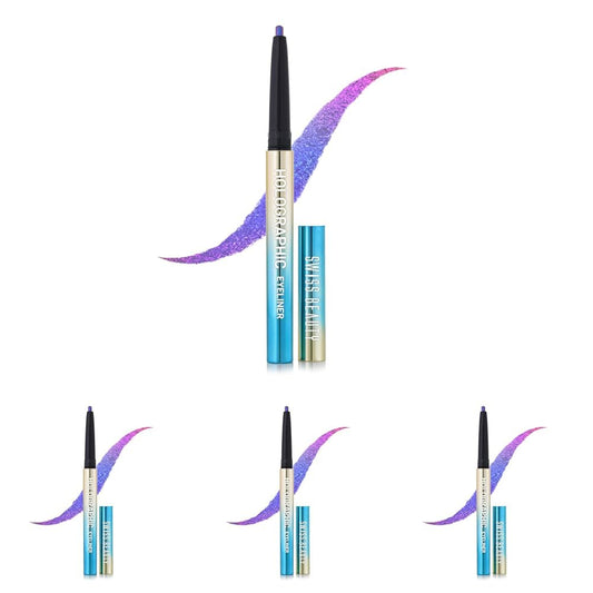 SWISS BEAUTY Holographic Shimmery Pencil Eyeliner | Waterproof, Smudge Proof, Long Lasting Eyeliner With Easy Application | Shade- Milky Way, 0.2G, Assorted