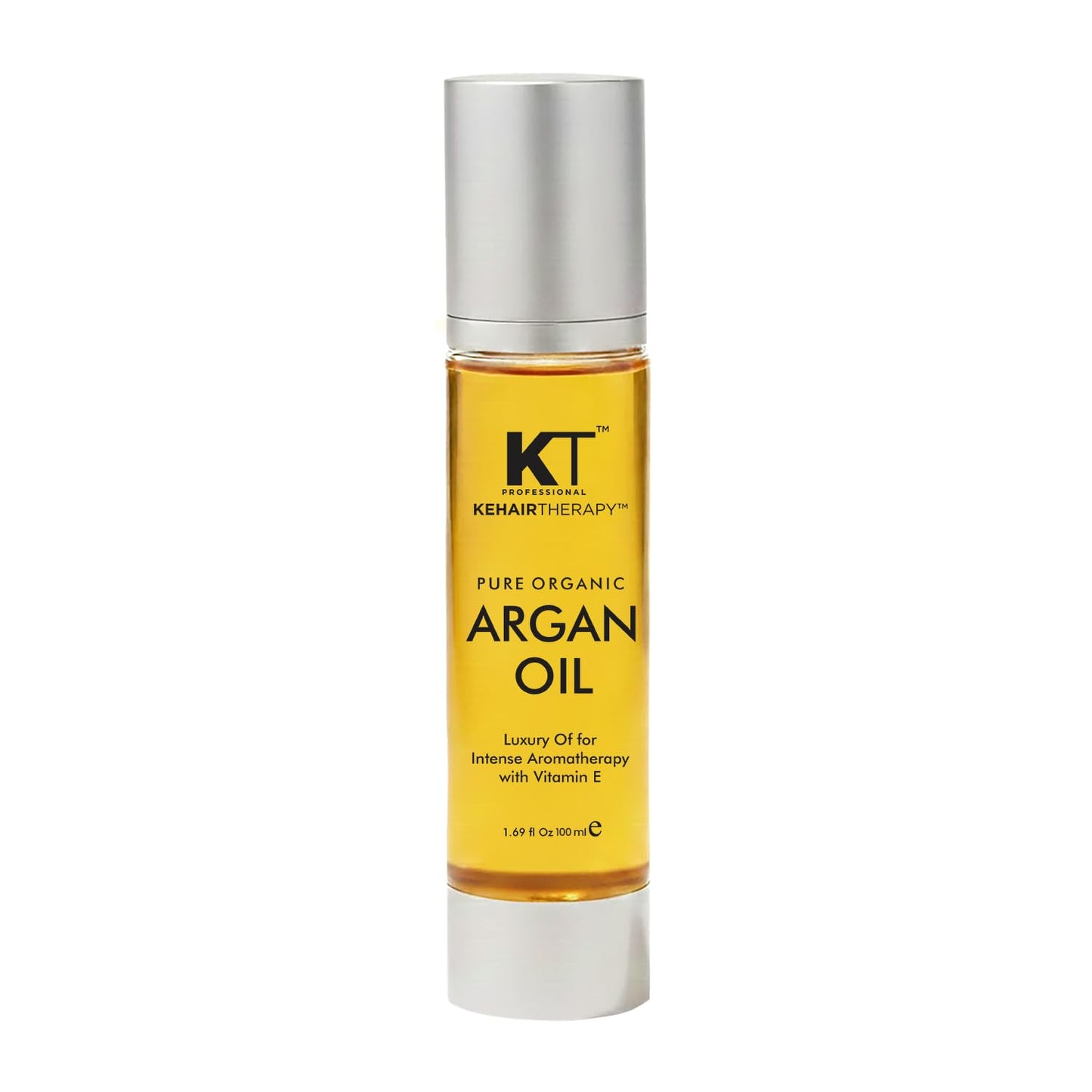 KT Professional Keratin Protein Argan Oil Hair Serum 50ml – Repairs Damaged Hair | Sulfate & Paraben Free | Vitamin E for Shine & Softness