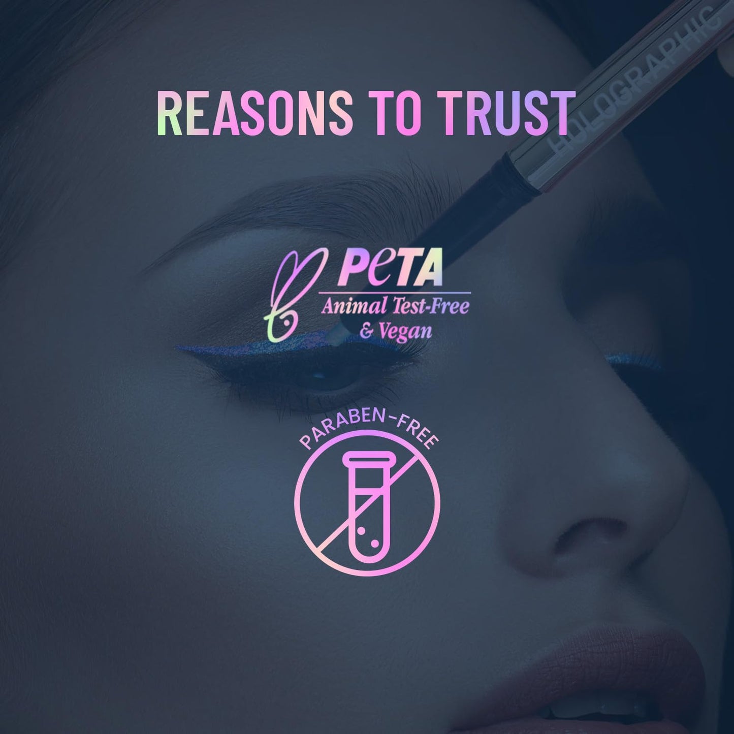 SWISS BEAUTY Holographic Shimmery Pencil Eyeliner | Waterproof, Smudge Proof, Long Lasting Eyeliner With Easy Application | Shade- Milky Way, 0.2G, Assorted