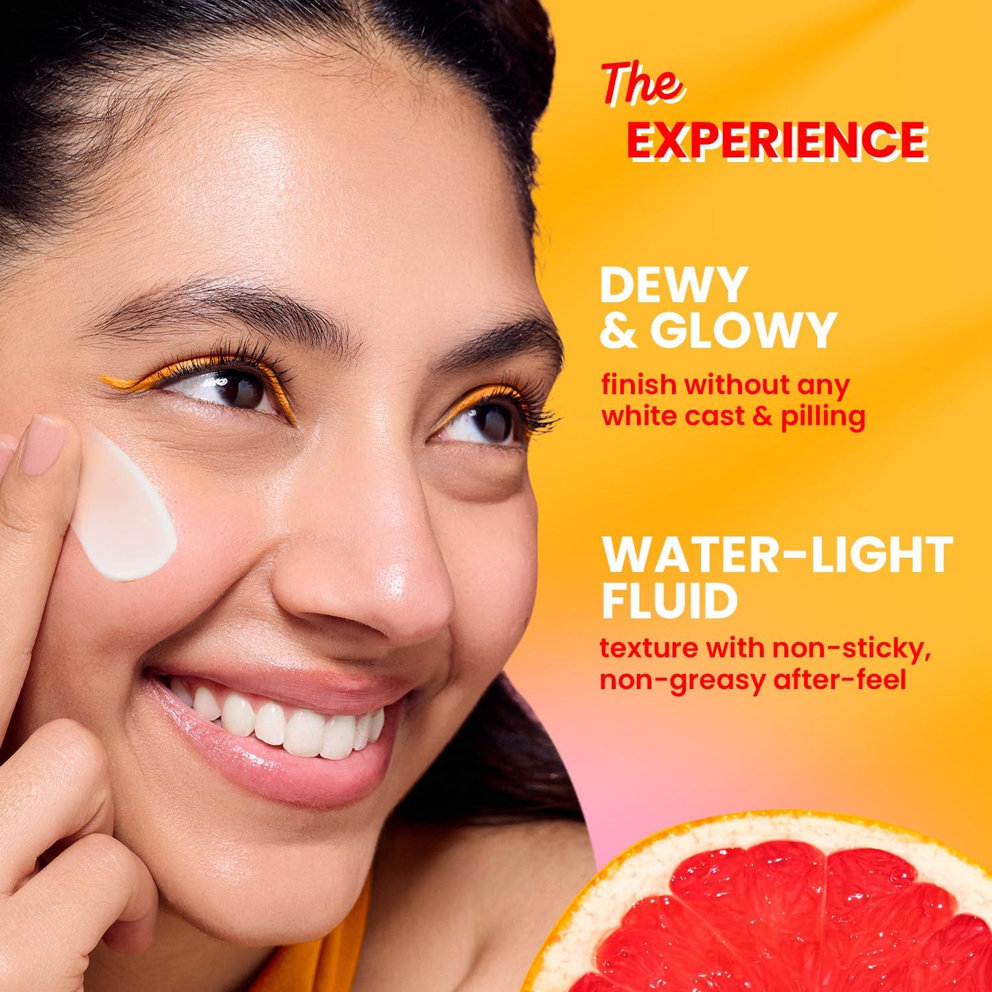 Dot & Key Vitamin C+E Super Bright Sunscreen SPF 50+ PA++++ | Boosts Glow, Reduces Dark Spots & Dullness | No White Cast | 50g