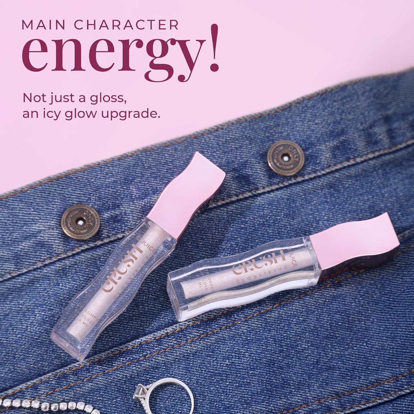 Glossy Tinted Lip Gloss - Pack of 4